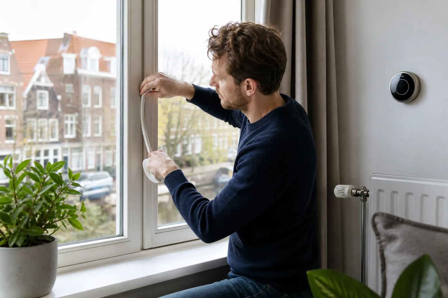 Huiseigenaar bekijkt mogelijkheden rond energielabel verbeteren waarde
